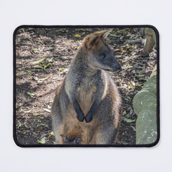 Item preview, Cutest Pouch Cargo: Adorable Baby Wallaby Joey Peeking Out designed and sold by Photogenic Snap.