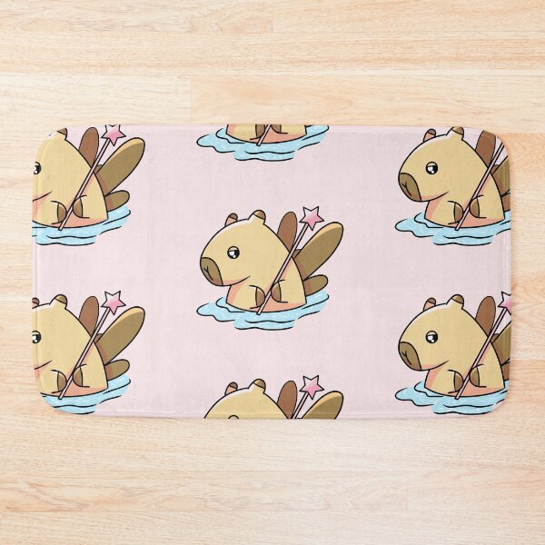 Item preview, Cute Kawaii Capybara with Wings and a Fairy Wand (Once Upon a Capybara). designed and sold by Hannahi8.