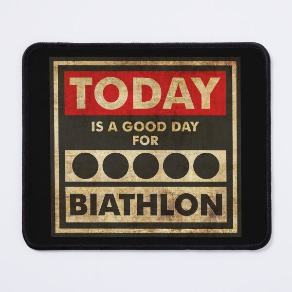 Item preview, Today Is A Good Day For Biathlon designed and sold by helenacooper.
