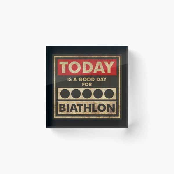 Item preview, Today Is A Good Day For Biathlon designed and sold by helenacooper.