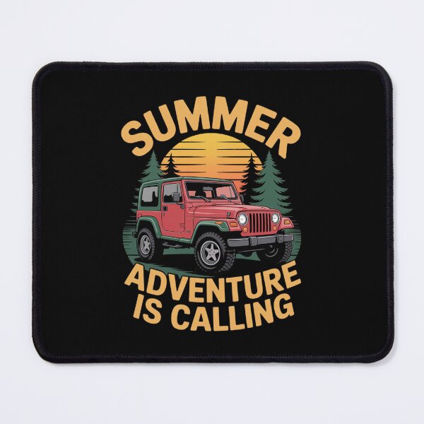 Item preview, Summer Adventure Is Calling - Cool Summer 4 Wheeling designed and sold by DigitaldeligArt.