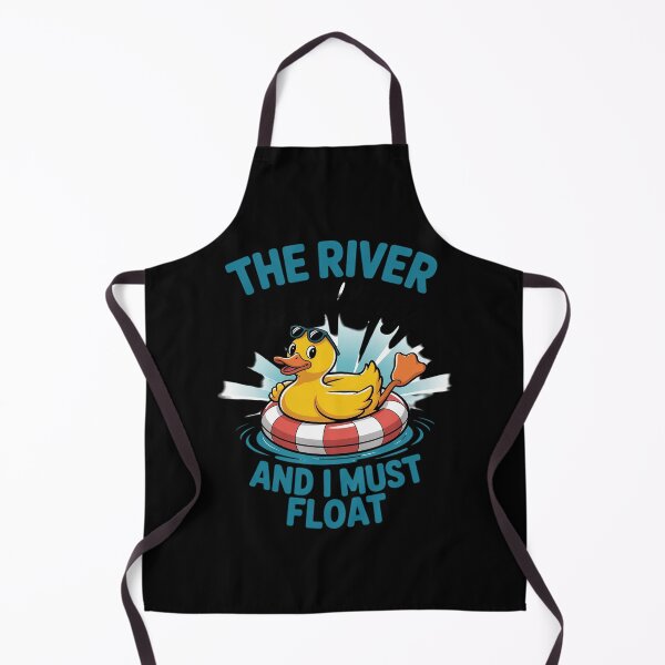 Item preview, Summer Float Trip Duck The River Is Calling River Tubing designed and sold by DigitaldeligArt.
