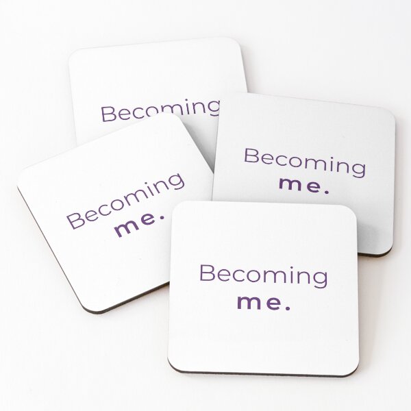 Item preview, Becoming me. - Minimalist statement designed and sold by Bianca Eder - Healing Collection.