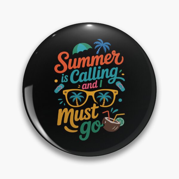 Item preview, Summer Is Calling And I Must Go Beach Vacay designed and sold by DigitaldeligArt.