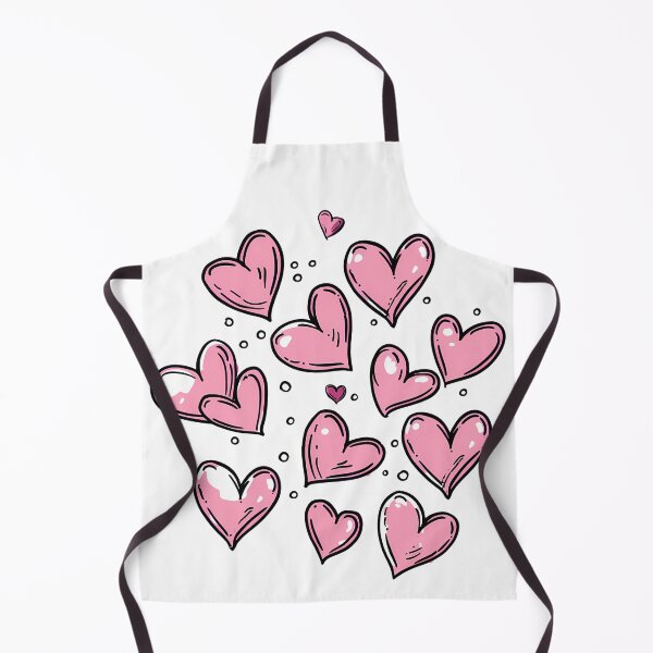 Item preview, Pink Bubble Hearts Saint Valentine's Day - Cute Glossy Doodle Love Cluster Art Print designed and sold by DesignArtist.ia.