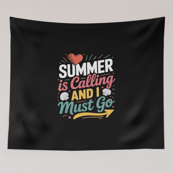 Item preview, Summer Is Calling And I Must Go End Of School Vacation  designed and sold by DigitaldeligArt.