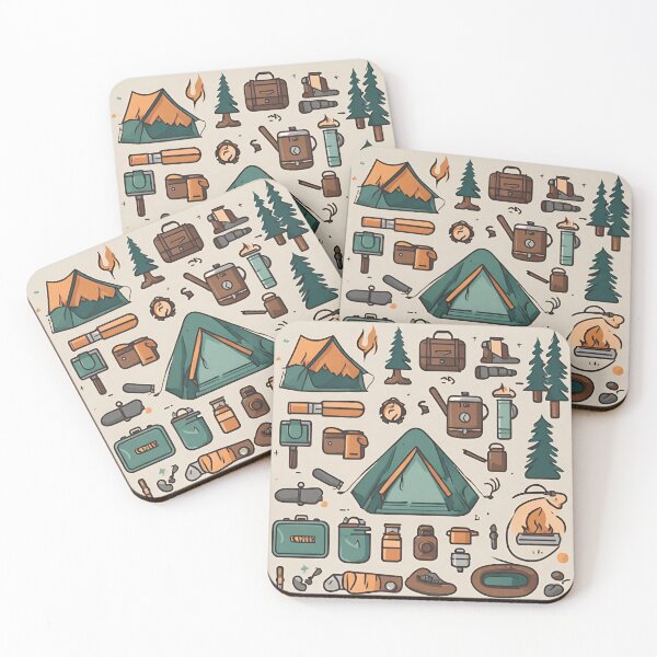 Item preview, Icons of Camping Where are the S'mores? designed and sold by Kimberly Rodriguez.