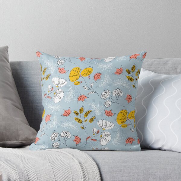 Item preview, Pastel Floral Butterfly Pattern Seamless Nature Design designed and sold by Print culturee.