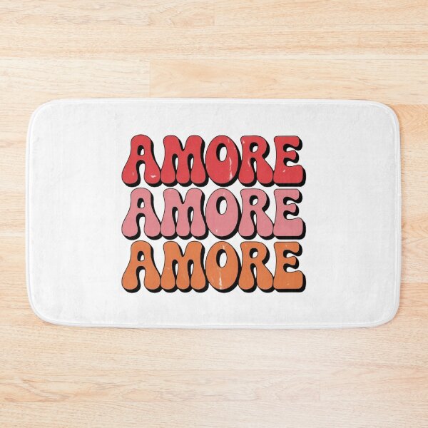 Item preview, Wavy Amore Text - Retro 70s Typography designed and sold by ItaloVibes.
