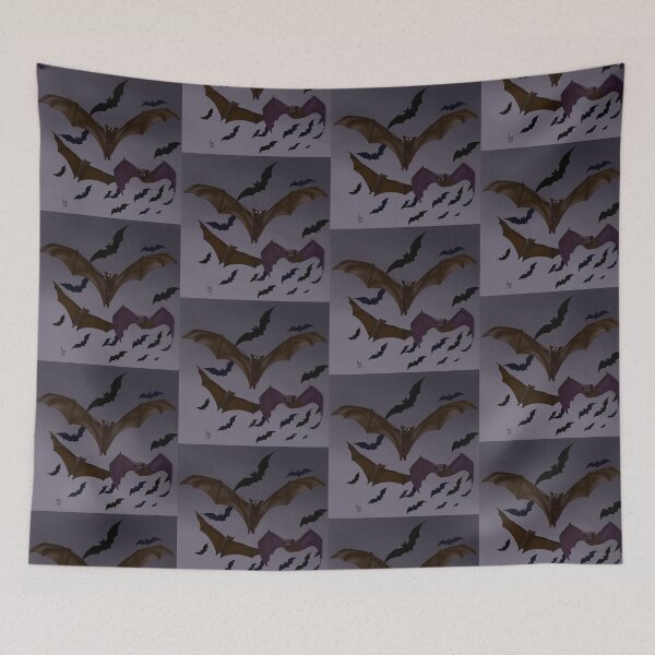 Item preview, Swarm of Bats at Dusk designed and sold by AnneOther.