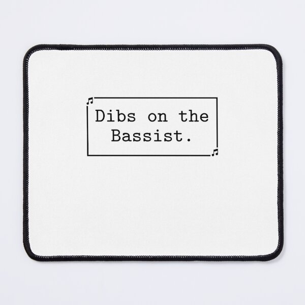 Item preview, Dibs On The Bassist Funny Bass Player Lover designed and sold by gunaone-design.