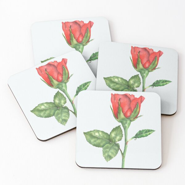 Item preview, Watercolor Red Rose designed and sold by Yarlseri.