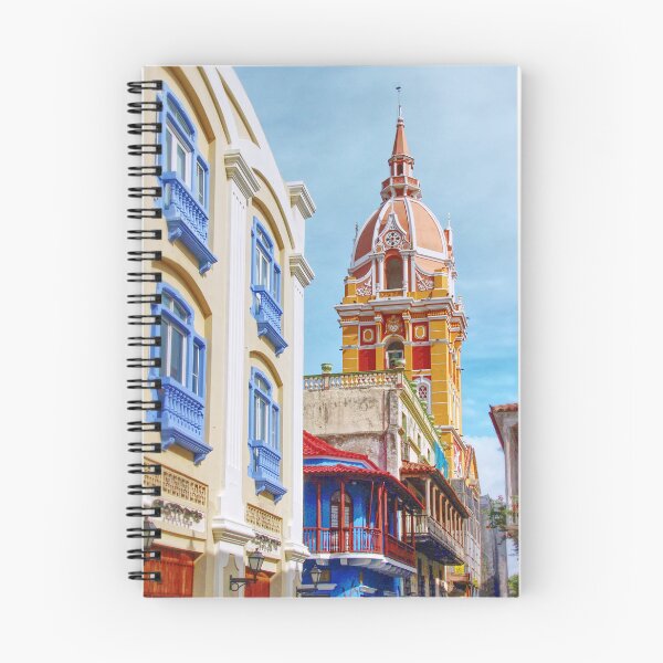 Item preview, Cartagena view with spire of the Cathedral de Santa Catalina de Alejandría.  designed and sold by ChimaHome.