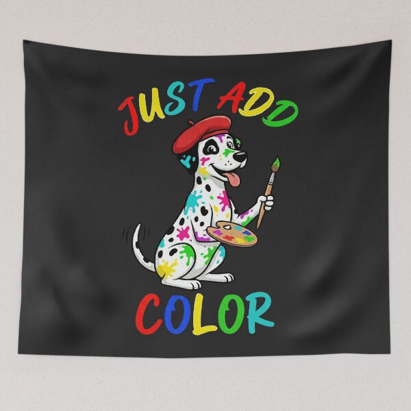 Item preview, Just Add Color - Artistic Dalmatian Dog designed and sold by DigitalGlade.