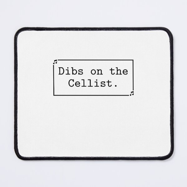Item preview, Dibs On The Cellist Funny Cello Player Lover designed and sold by gunaone-design.