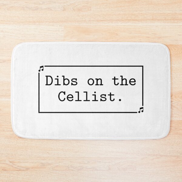 Item preview, Dibs On The Cellist Funny Cello Player Lover designed and sold by gunaone-design.