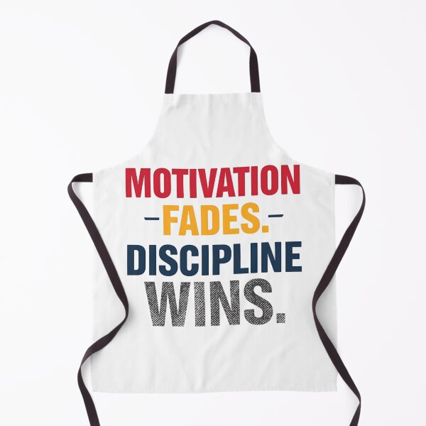 Item preview, Discipline Over Motivation, Motivation fades. Discipline wins designed and sold by NatureNinja.