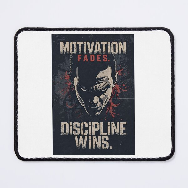 Item preview, Discipline Over Motivation,  Motivation fades. Discipline wins designed and sold by NatureNinja.