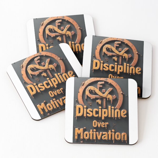 Item preview, Discipline Over Motivation,  Motivation fades. Discipline wins designed and sold by NatureNinja.