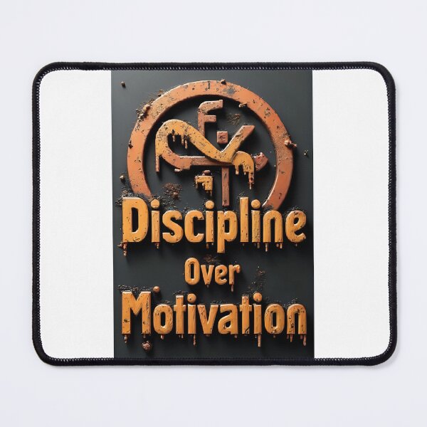 Item preview, Discipline Over Motivation,  Motivation fades. Discipline wins designed and sold by NatureNinja.