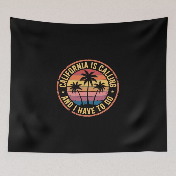Item preview, Summer Vacation California Is Calling designed and sold by DigitaldeligArt.