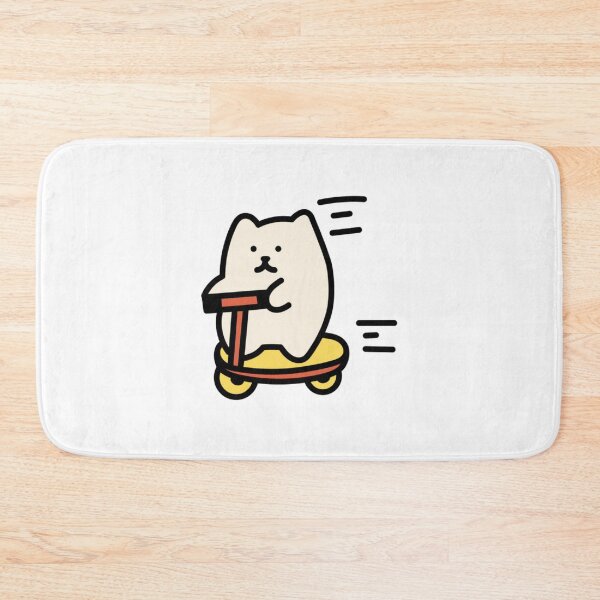Item preview, White Cat Rides  designed and sold by kyokyyosei.
