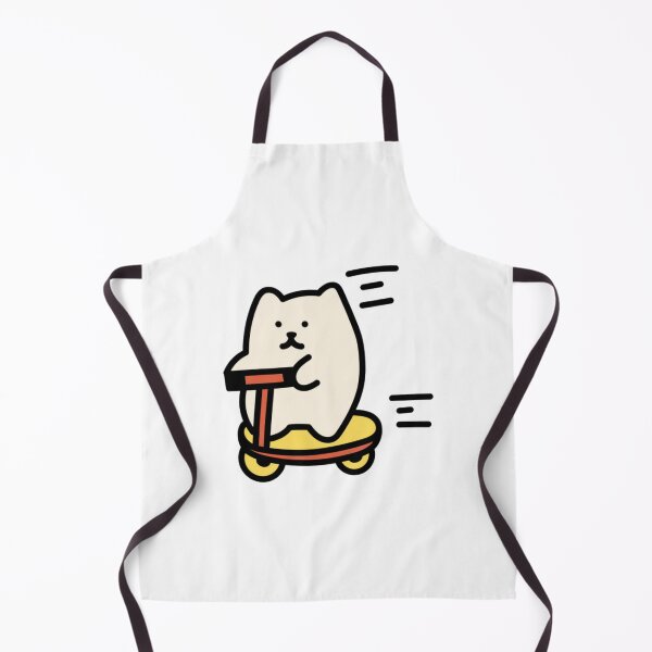 Item preview, White Cat Rides  designed and sold by kyokyyosei.