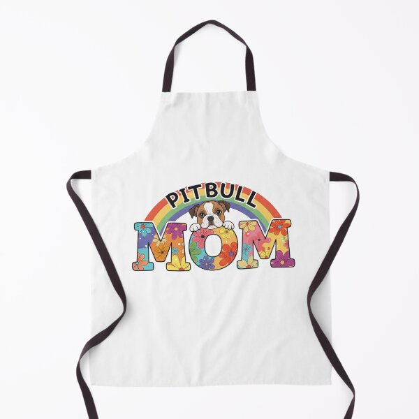 Item preview, Pitbull Mom Rainbow designed and sold by My Pitbull Place.