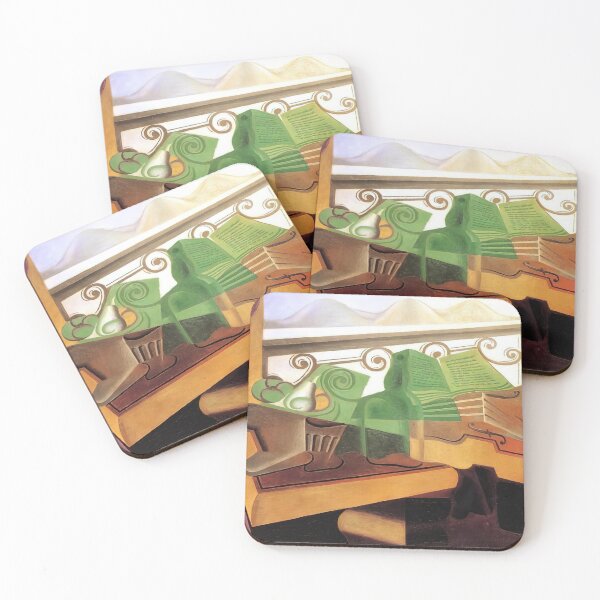 Item preview, Juan Gris Open Window With Hills designed and sold by melaartni.