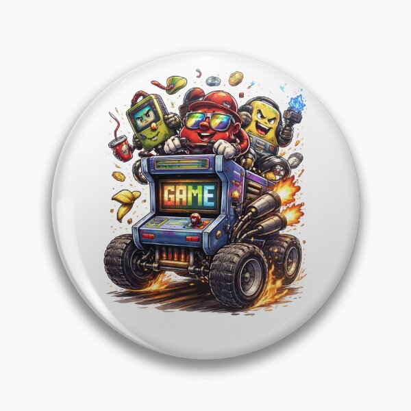 Item preview, Rex, Pixel and Bolt on the arcademobile. designed and sold by 1UPstores.