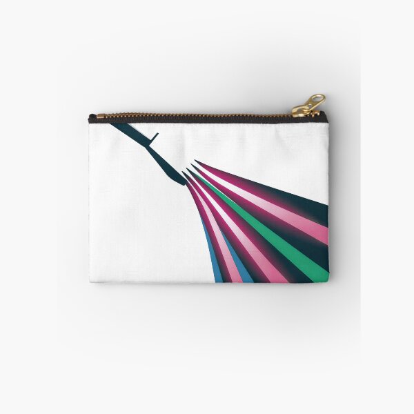 Item preview, Vibrant colorful stripes emerging from a sleek razor designed and sold by Creative88Art.