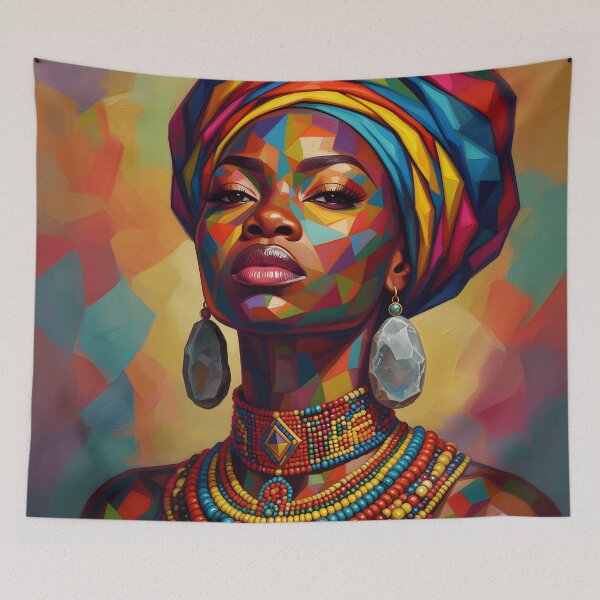 Item preview, Maasai Majesty: Radiant Masterpiece designed and sold by inkNext.