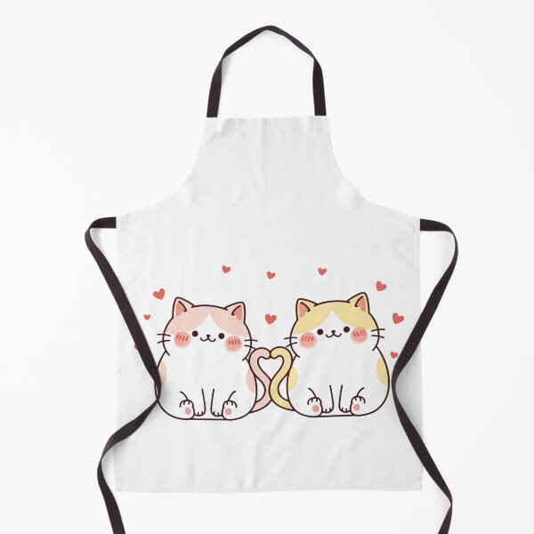 Item preview, Cute Valentine Cat Couple – Kawaii Love Design designed and sold by soletstudio.