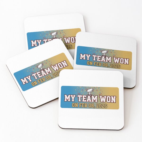 Item preview, Super Bowl Celebration Sticker 4 designed and sold by jeffjeffwoodie.