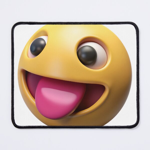Item preview, Playful emoji with tongue out and winking eye expressing joy designed and sold by Creative88Art.