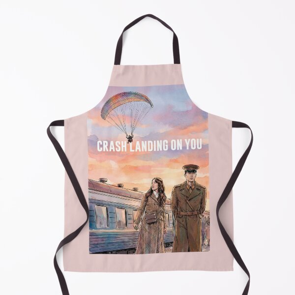 Item preview, Crash Landing on You K-drama tv show poster designed and sold by PatyEmiko.