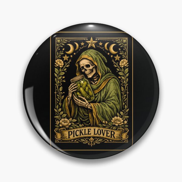 Item preview, Pickle Lover Tarot Card designed and sold by SidTastic .