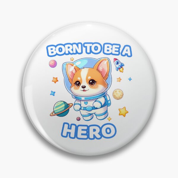 Item preview, Copy of Born to be a hero - astronaut dog M designed and sold by made4K.