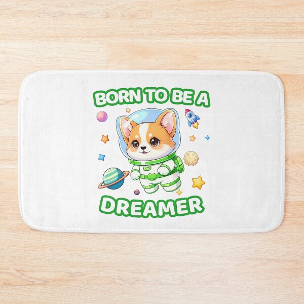 Item preview, Born to be a dreamer - astronaut dog N designed and sold by made4K.