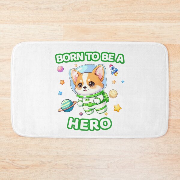 Item preview, Born to be a hero - astronaut dog N designed and sold by made4K.