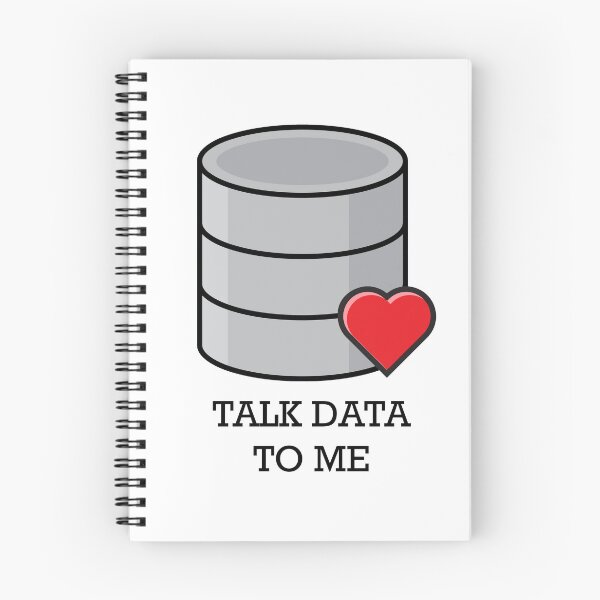 Item preview, Talk Data to Me – Data Lover Tech Humor designed and sold by techkitchensink.