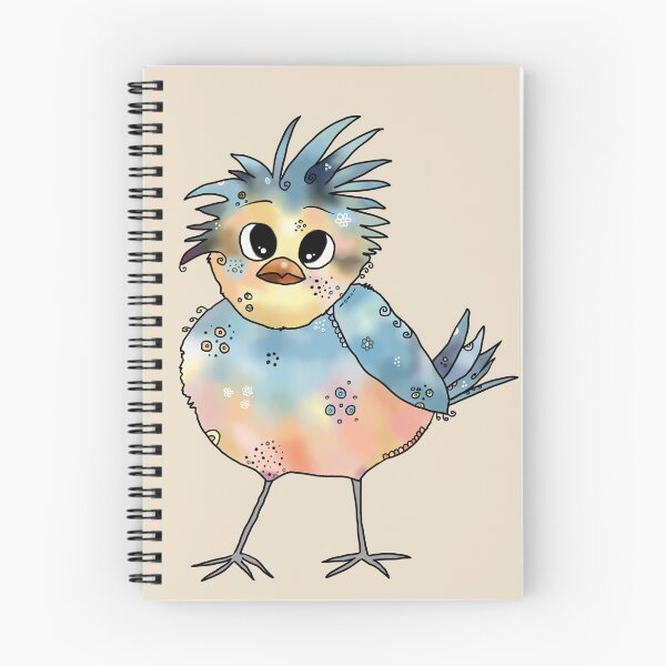 Item preview, colorful bird designed and sold by Blumchen.