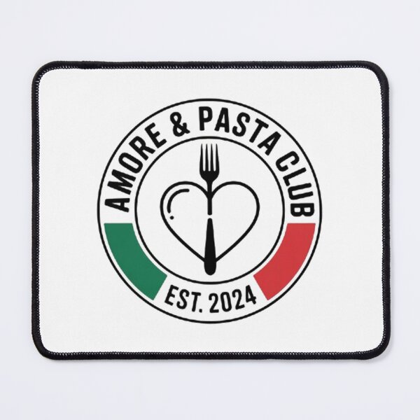 Item preview, Amore and Pasta Club - Retro Varsity Aesthetic designed and sold by ItaloVibes.