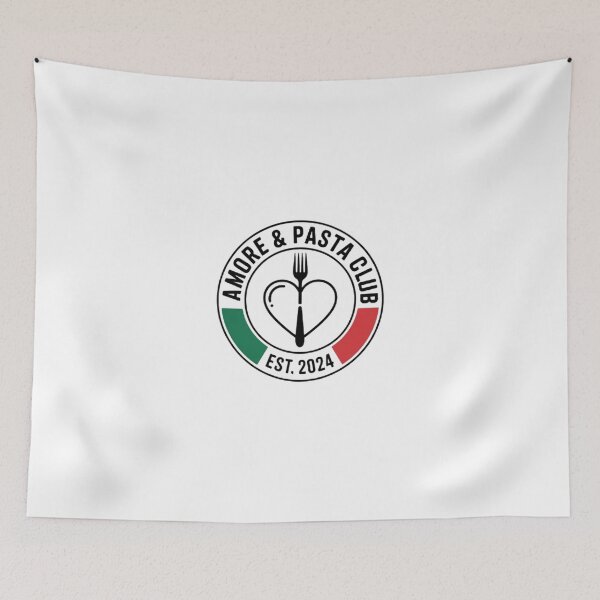 Item preview, Amore and Pasta Club - Retro Varsity Aesthetic designed and sold by ItaloVibes.