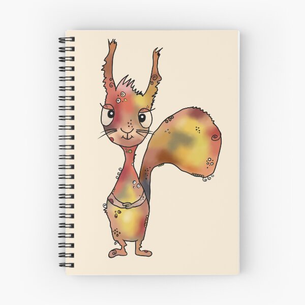 Item preview, colorful squirrel designed and sold by Blumchen.