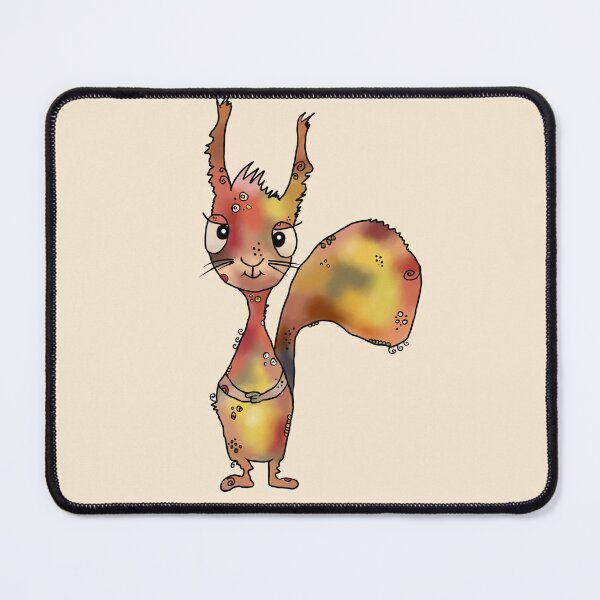 Item preview, colorful squirrel designed and sold by Blumchen.