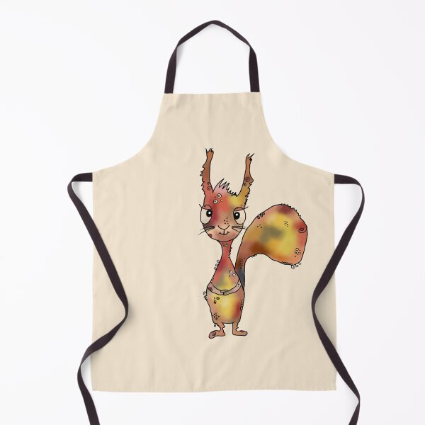 Item preview, colorful squirrel designed and sold by Blumchen.