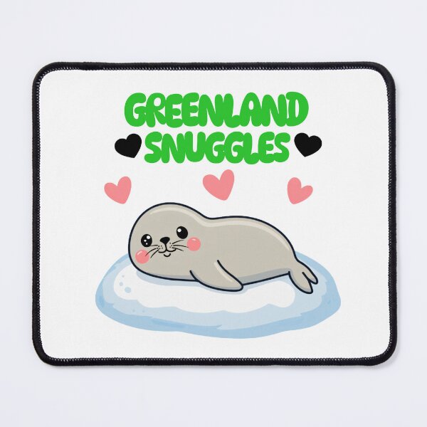 Item preview, Cute Seal in Greenland – Snuggly Winter Love designed and sold by ProQ Creative Prints.