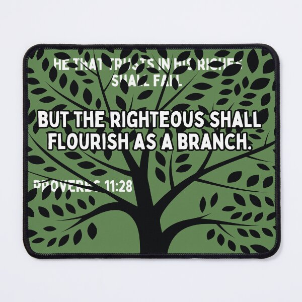 Item preview, Proverbs 11:28 designed and sold by Undonemadenew.