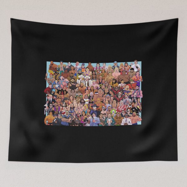 Item preview, Wwf Legends Early '90S Roster Tribute designed and sold by Nevalyashka.